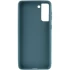 Кольоровий силіконовий чохол на Samsung Galaxy S21+ – Синій / Powder Blue. Фото 2 з 4