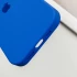 Чехол Silicone Case с закрытым низом для Apple iPhone 13 Pro Max (6.7") – Синий / Capri Blue. Фото 6 из 7