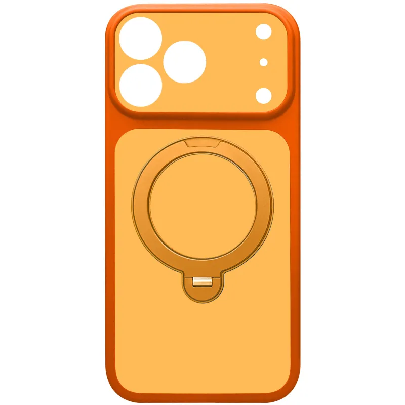Чохол Ummi Full Camera with Magnetic Fit HQ Ring для Apple iPhone 17 Pro Max (6.9") – Orange. Фото 2 з 8