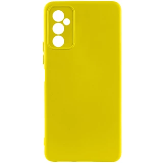 Чохол Silicone Case Lakshmi з закритою камерою на Samsung Galaxy M54 5G — Жовтий / Flash