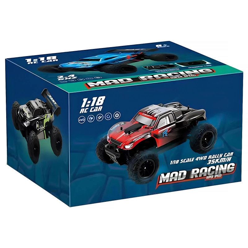 Машинка на радіокеруванні SHT ZWD-007 Mad Racing 2.4G (1:18) – Orange. Фото 3 з 3