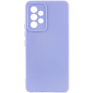 Чохол Silicone Case Lakshmi Premium із закритою камерою для Samsung Galaxy A53 5G — Бузковий / Dasheen