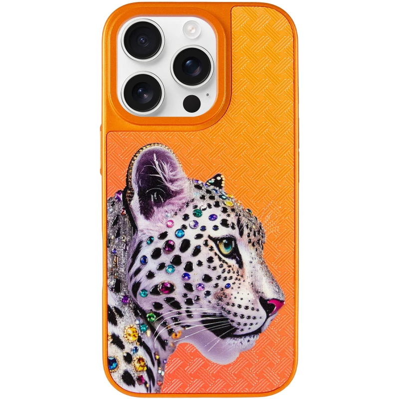 Чохол TPU+PC Crystal Hunt with MagSafe для Apple iPhone 16 Pro Max – Orange. Фото 4 з 8