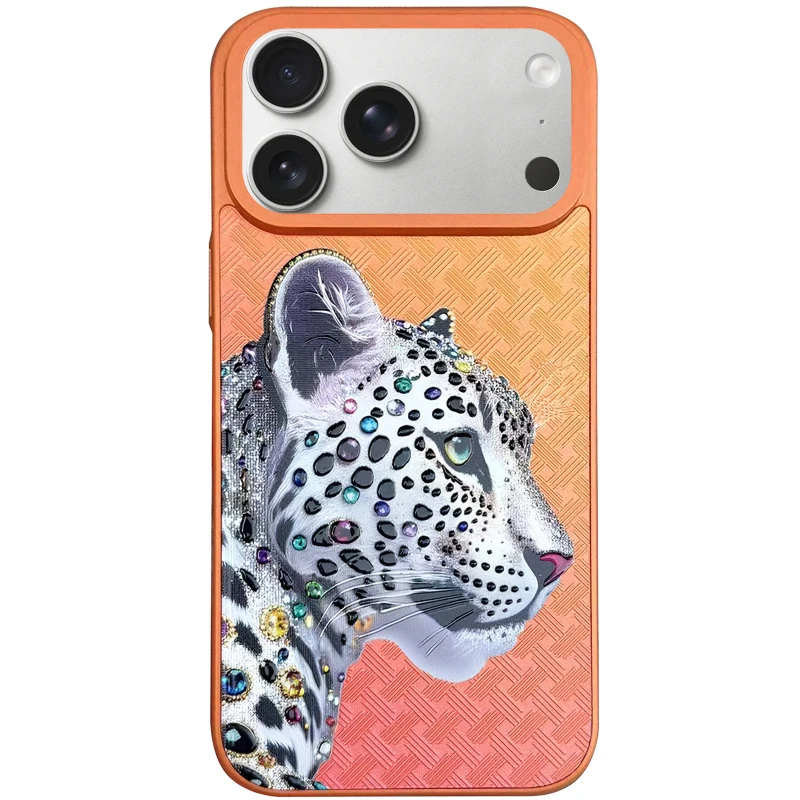 Чохол TPU+PC Crystal Hunt with MagSafe для Apple iPhone 17 Pro Max (6.9") – Orange. Фото 1 з 2