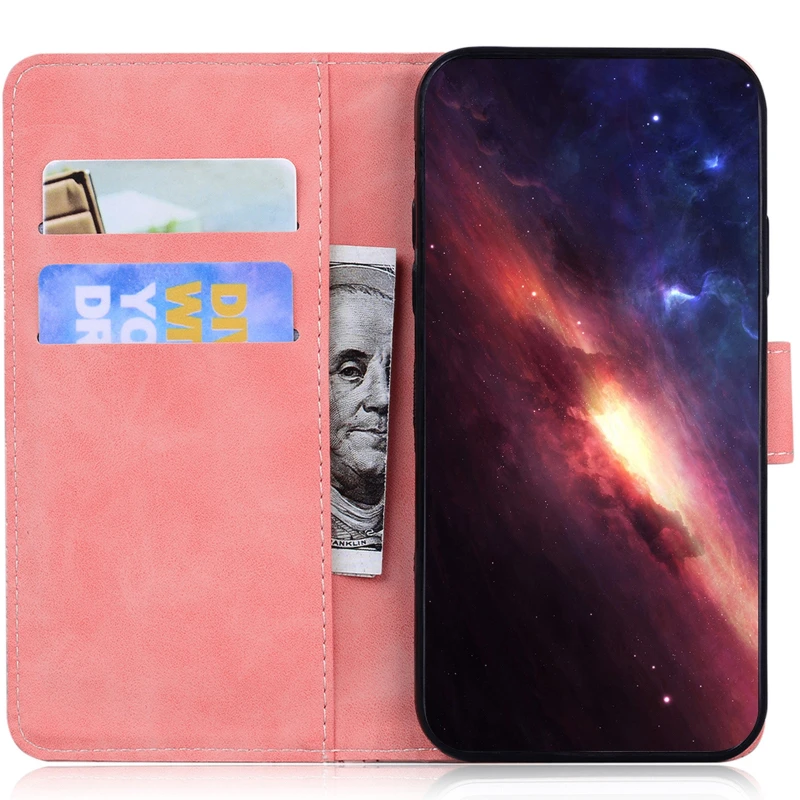 Кожаный чехол-книжка Tiger для Samsung Galaxy A37 5G – Pink. Фото 3 из 5