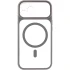 Чохол TPU GETMAN Moon Clear with MagSafe для Apple iPhone 12 Pro Max (6.7") – Grey. Фото 4 з 6