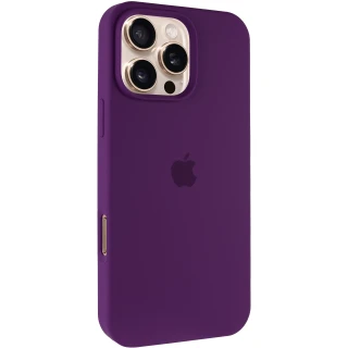 Чехол Silicone Case с закрытым низом для Apple iPhone 16 Pro фото 1 из 6