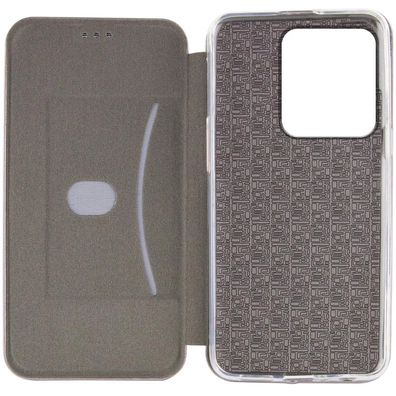 Чохол-книжка класичний на Motorola Moto G75 – Сірий. Фото 3 з 3