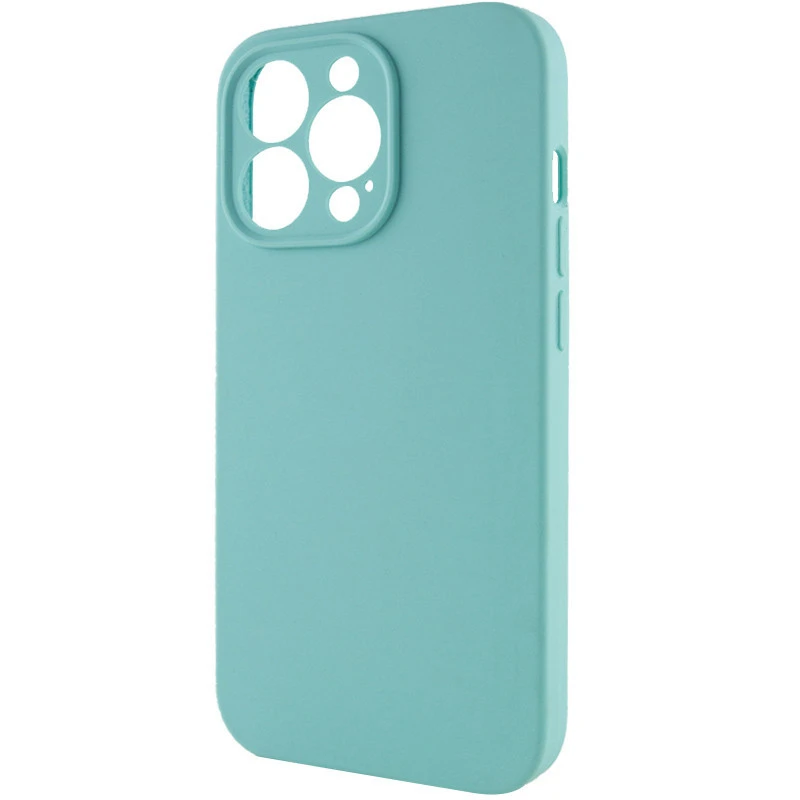 Чехол Silk Full Camera Protective (AA) NO LOGO для Apple iPhone 15 Pro Max (6.7") – Бирюзовый / Marine Green. Фото 5 из 11