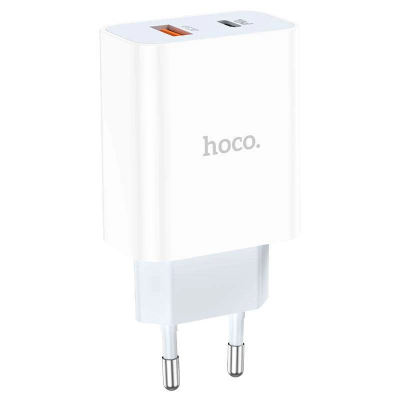 

МЗП HOCO C97A PD20W+QC3.0 (1USB/1Type-C/3A) (Білий)