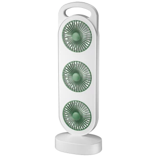 Настольный вентилятор Three Head Fan 1200 mAh фото 1 из 8