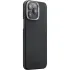 Чохол Aramid Fiber PTK Premium with MagSafe (NFC) для Apple iPhone 15 Pro (6.1") – Black / Grey. Фото 1 з 4