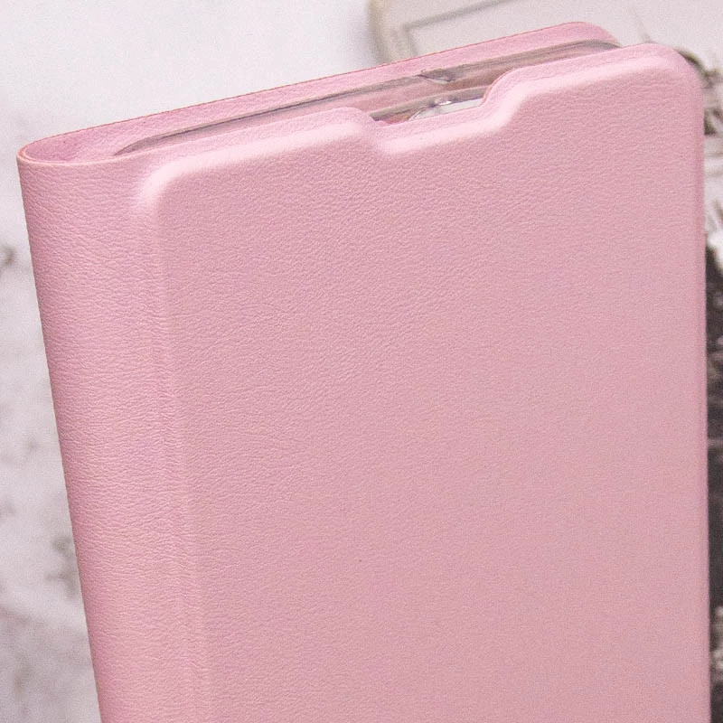 Елегантний чохол книжка GETMAN на Xiaomi Redmi 13 4G – Рожевий. Фото 5 з 5