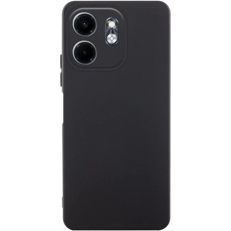 Кольоровий силіконовий чохол GETMAN із закритою камерою для Motorola Moto G05 – Чорний / Black. Фото 1 Кольоровий силіконовий чохол GETMAN із закритою камерою для Motorola Moto G05 – Чорний / Black. Фото 1 з 2