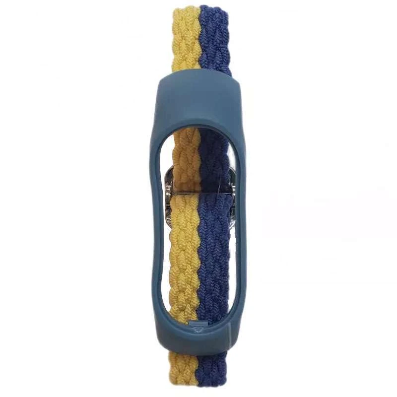 

Ремінець Braided для Xiaomi Mi Band 5 / 6 (Blue / Yellow)