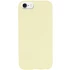 Чехол с закрытым низом Silicone Case для Apple iPhone SE (2020) – Желтый / Mellow Yellow. Фото 1 из 3