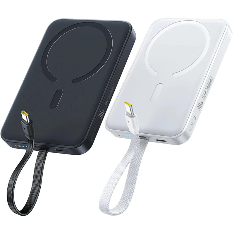 Портативное ЗУ Power Bank Baseus EnerFill FM11 30W с БЗУ with cable 10000mAh (E00289) фото 1 из 1