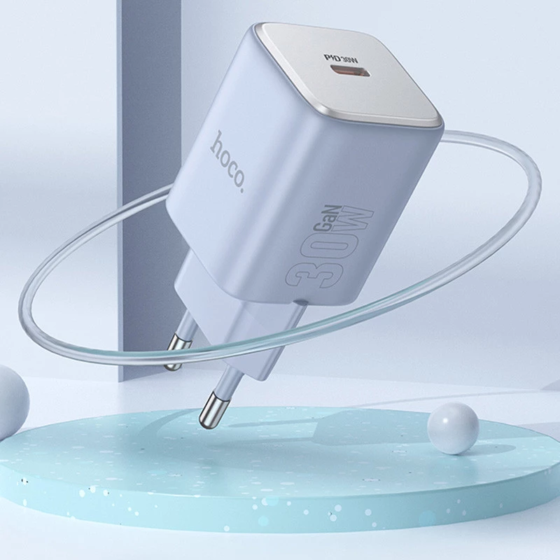 МЗП Hoco N43 Vista 1C PD30W – Ice blue. Фото 3 з 4