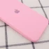 Чохол Silicone Case Square з захистом камери на Apple iPhone 11 Pro (5.8") – Рожевий / Light pink. Фото 2 з 3