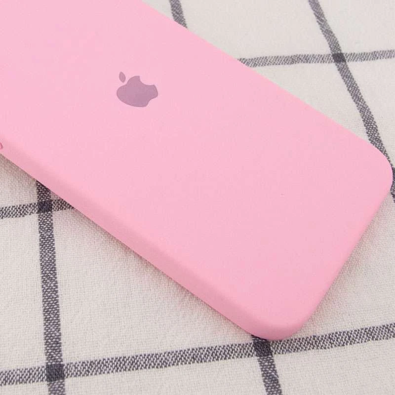 Чохол Silicone Case Square з захистом камери на Apple iPhone 11 Pro Max (6.5") – Рожевий / Light pink. Фото 2 з 3