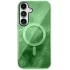 Силиконовый чехол Shiny Mountain (MagFit) для Samsung Galaxy S26 – Green. Фото 1 из 1