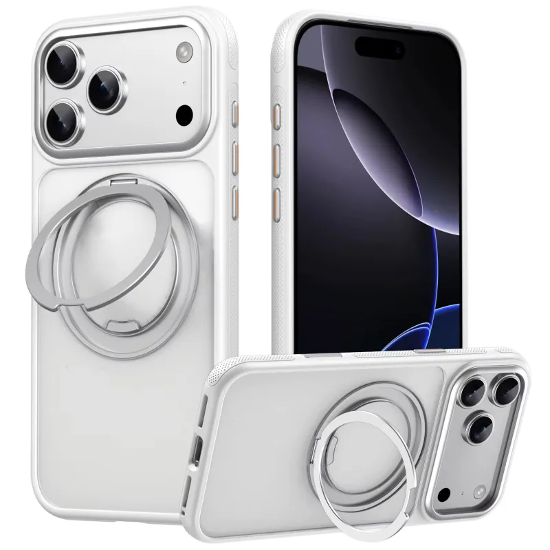 Чехол Ummi Stylish with MagSafe Ring для Apple iPhone 17 Pro Max (6.9") – White. Фото 2 из 2