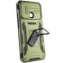 Ударостійкий чохол Square Ring зi шторкою на камеру на Xiaomi Redmi 9C – Оливковий / Army Green. Фото 3 з 6