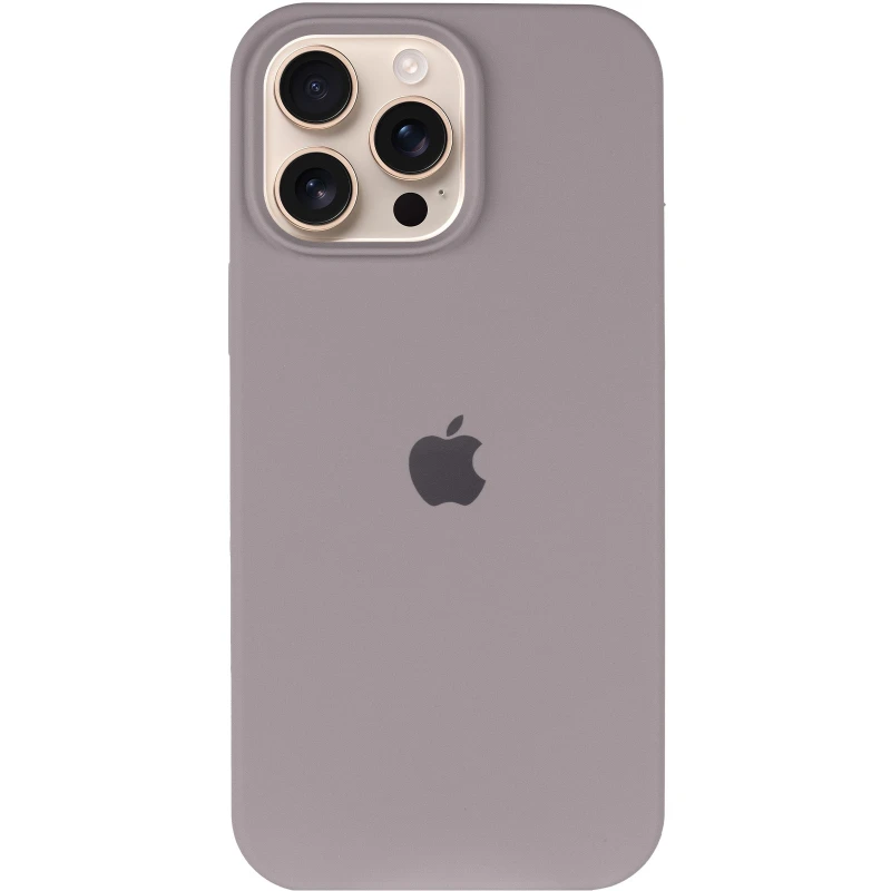 Чохол Silicone Case з закритим низом на Apple iPhone 13 Pro Max (6.7") – Сірий / Lavender. Фото 6 з 15