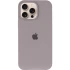 Чохол Silicone Case з закритим низом на Apple iPhone 13 Pro Max (6.7") – Сірий / Lavender. Фото 6 з 15