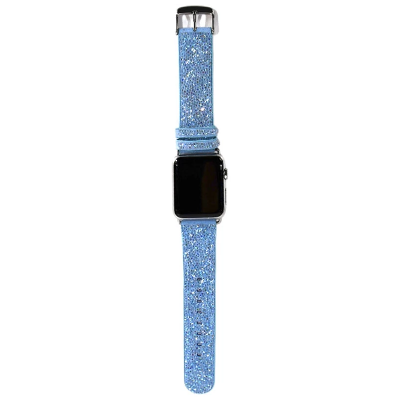 Ремінець Bling World Rock Diamond для Apple Watch 42/44/45mm – Блакитний. Фото 3 з 3