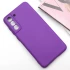 Чохол Silicone Case Lakshmi з закритою камерою на Samsung Galaxy S21 FE – Фіолетовий / Purple. Фото 5 з 10