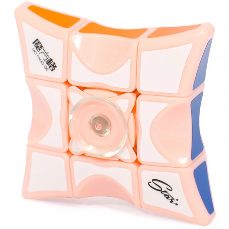 Дитяча інтерактивна головоломка Rubik's Cube Fingertips Spinner – Coral. Фото 2 з 5