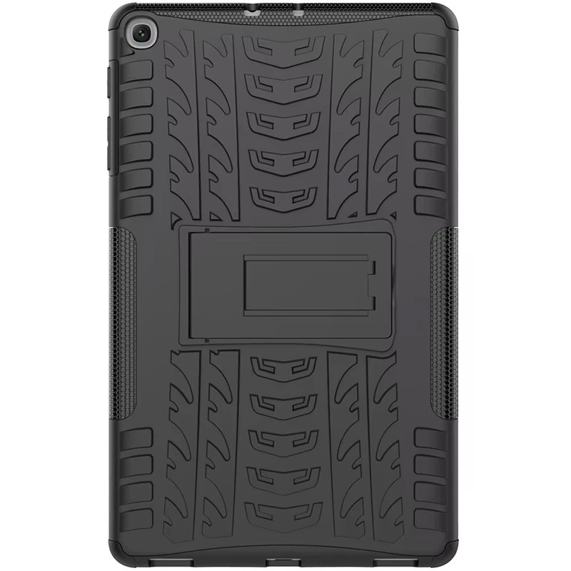 TPU+PC чехол Protector Stand для Samsung Galaxy Tab A7 Lite 8.7 (SM-T220) – Black. Фото 5 из 5