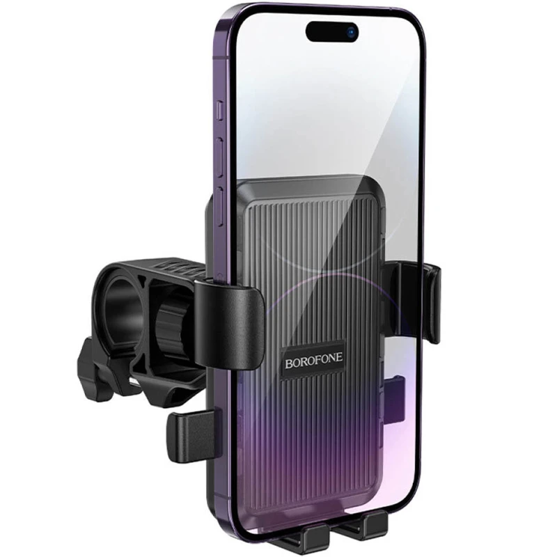 Вело- Мото- держатель Borofone BH137 Knight – Black. Фото 4 из 5