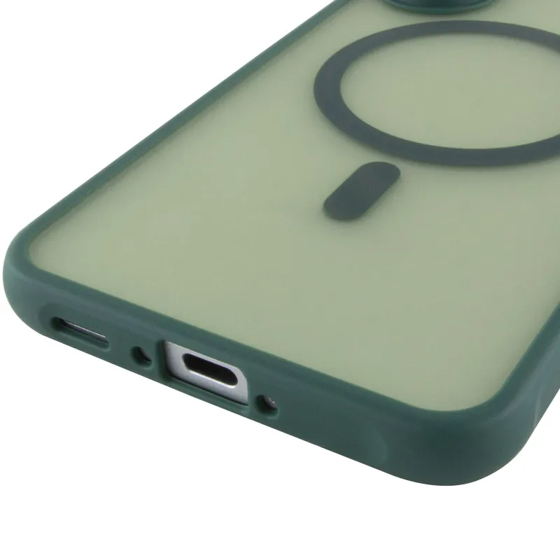 Чохол TPU Bloom with Magnetic Fit для Samsung Galaxy S26 FE – Green. Фото 5 з 5