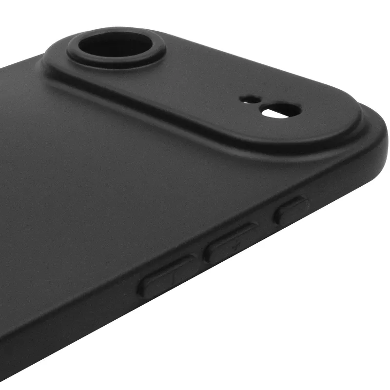 Чёрный силиконовый чехол Epik с защитой камеры для Apple iPhone 17 Air (6.5") – Черный. Фото 6 из 7