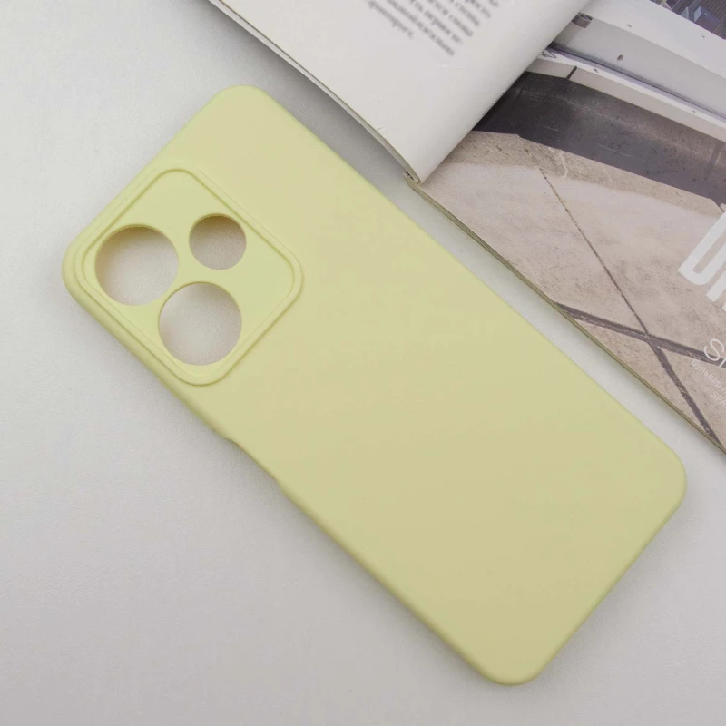 Чохол Silicone Cover Ummi Lakshmi Full Camera (AA) для Xiaomi Poco M6 4G – Жовтий / Mellow Yellow. Фото 2 з 5