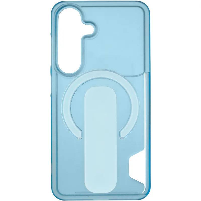 Чохол PC Soft Mist with Magnetic Fit для Samsung Galaxy S24 – Light Blue. Фото 3 з 7