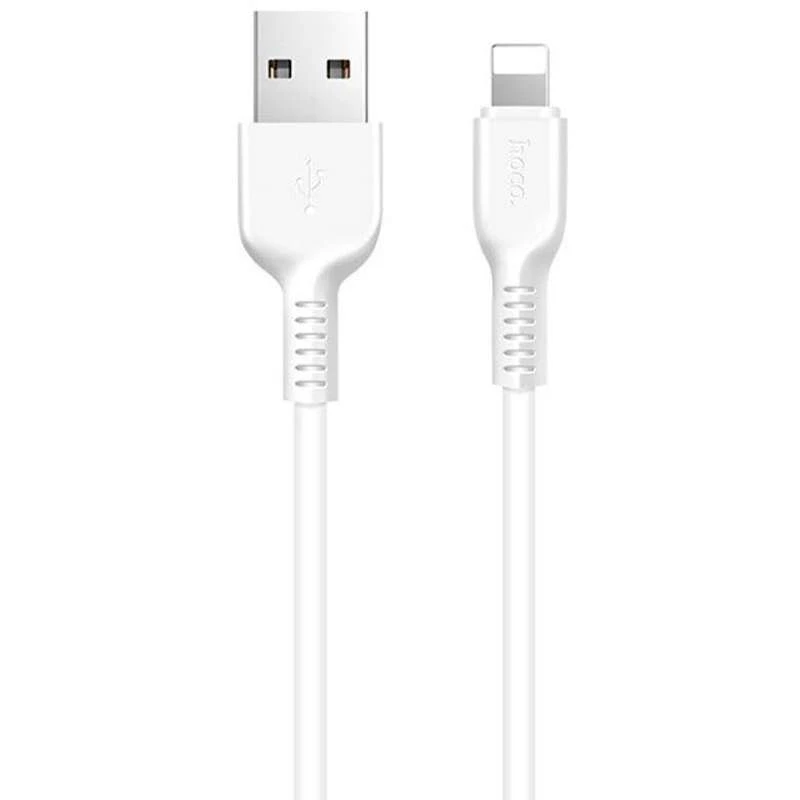 

Дата кабель Hoco X20 Flash Lightning Cable (1m) (Білий)