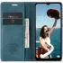 Шкіряний чохол-книжка CaseMe Velvet Nubuck для Samsung Galaxy M12 – Green. Фото 2 з 6