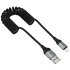 Дата кабель Hoco X121 Nuevo USB to Lightning 2.4A (1.5m) – Black. Фото 3 з 7