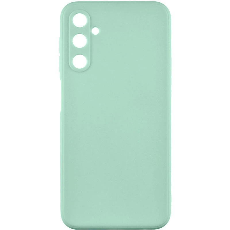 

Цветной силиконовый чехол с защитой камеры для Samsung Galaxy A55 (Зеленый / Menthol), Зелений / menthol
