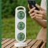 Настольный вентилятор Three Head Fan 1200 mAh – Green. Фото 8 из 8