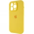 Чехол Silicone Case с защитой камеры для Apple iPhone 13 Pro Max (6.7") – Желтый / Yellow. Фото 9 из 18