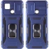 Ударостійкий чохол Square Ring зi шторкою на камеру на Xiaomi Redmi 9C – Синій / Navy. Фото 1 з 6