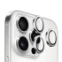 Захисне скло BlueO Metal на Apple iPhone 15 Pro Max (6.7") – Срібний / Silver Diamond. Фото 3 з 4
