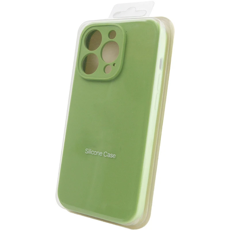 Чохол Silk Full Camera Protective (AA) NO LOGO для Apple iPhone 13 Pro Max (6.7") – М'ятний / Mint. Фото 6 з 7