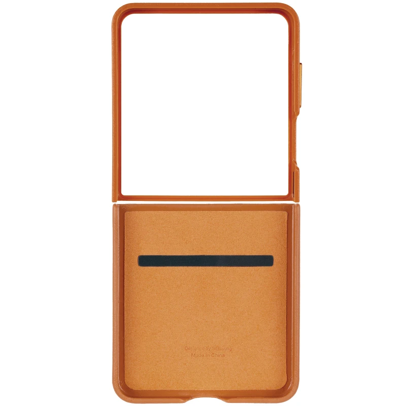 Кожаный чехол Leather Case Premium для Samsung Galaxy Z Flip5 – Brown. Фото 6 из 15