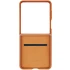 Кожаный чехол Leather Case Premium для Samsung Galaxy Z Flip7 – Brown. Фото 6 из 9