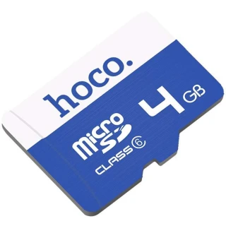 Карта памяти Hoco microSDHC 4GB TF high speed Card Class 10 фото 1 из 2